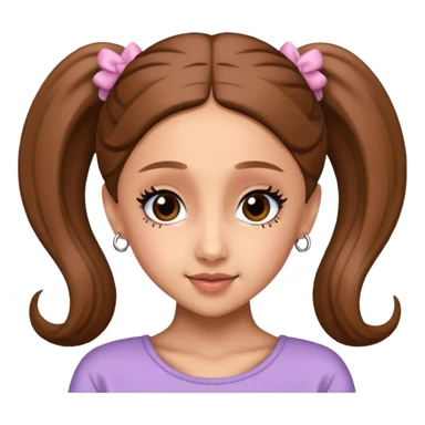 Ariana Grande sending love sticker