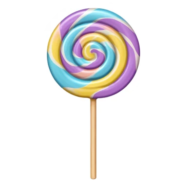 Giant Pastel lollipop sticker