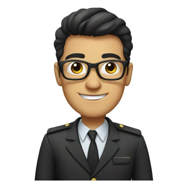 Alex from the cartoon Spies  sticker