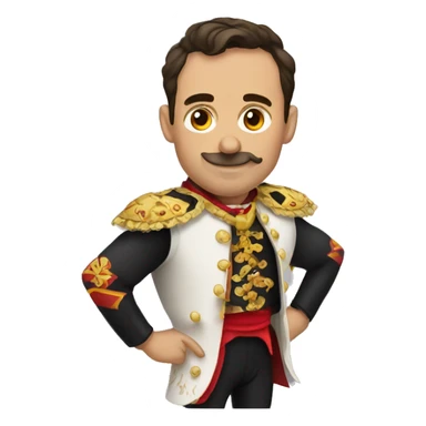 spanish bullfighter sticker