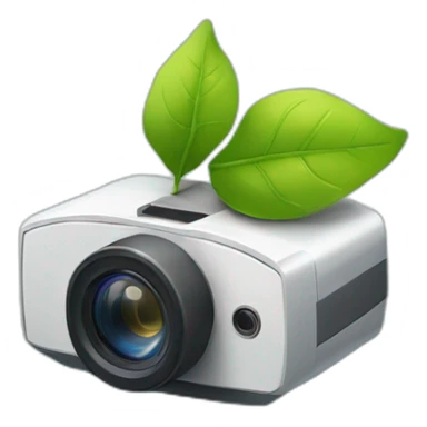 small-leaf-floating-on-water-block-and-security-ptz-camera-behind sticker