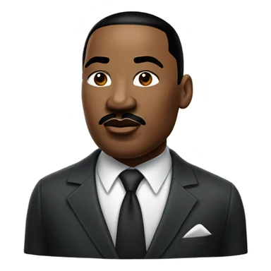 Martin Luther king jr  sticker
