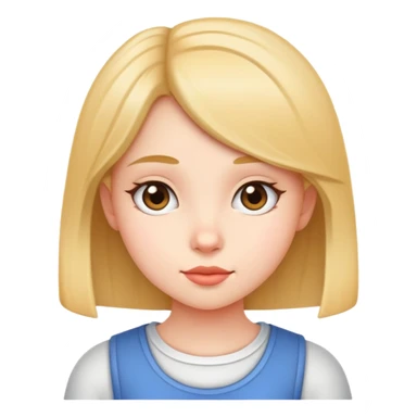 Petite girl with slim thick sticker