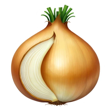 inside of an onion sticker