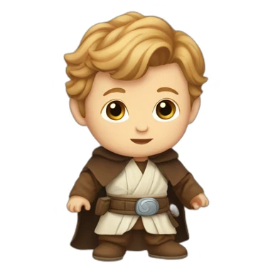 Baby Obiwan sticker