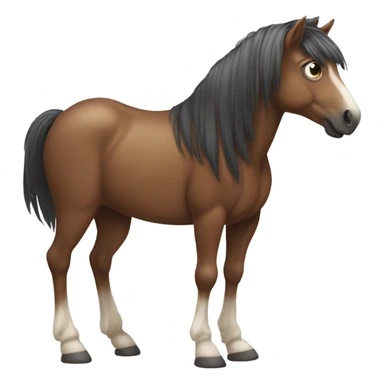 Mini horse  sticker