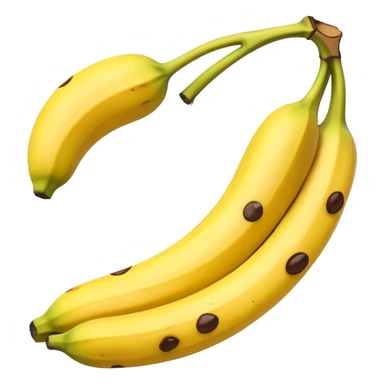 Tired banana sticker