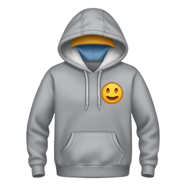 grey hoodie sticker