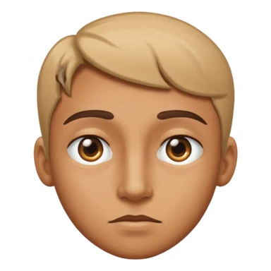 looking to the side with one eye looking back  sticker