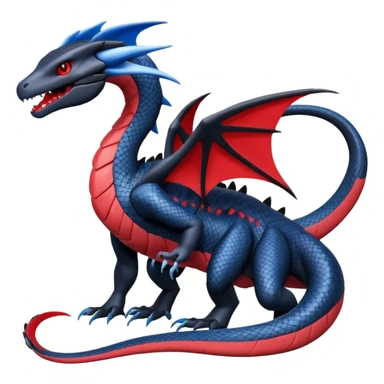 Yveltal-Lugia-Salandit-Fakémon-hybrid-creature (full body)  sticker