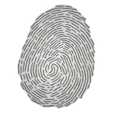 fingerprint sticker
