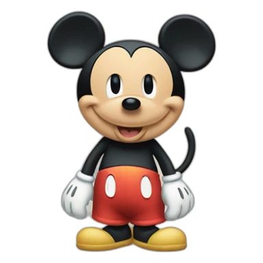 mickey moue sticker