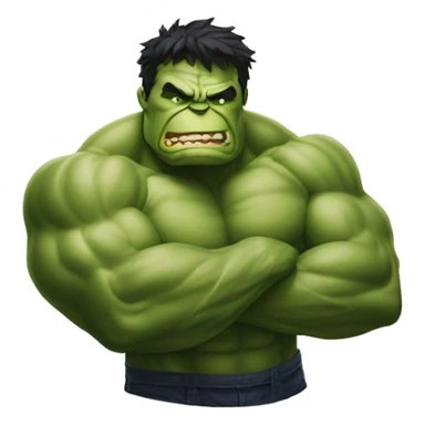 Hulk buvant une bière  sticker