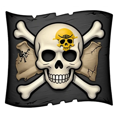 Jolly Rogger of acee sticker