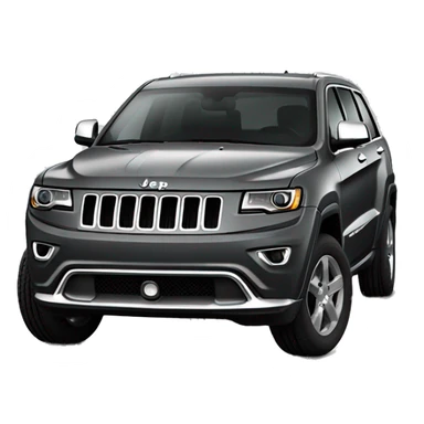 jeep grand cherokee dark gray  sticker