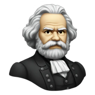 cool karl marx sticker