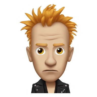Johnny rotten sticker