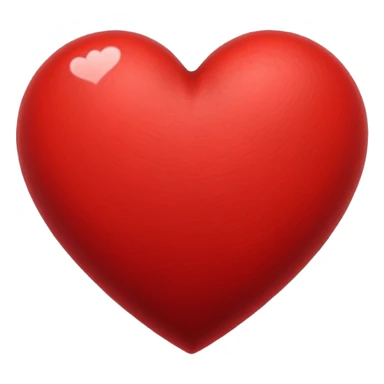 heart with a dark shadow sticker