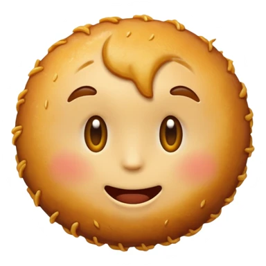 Make an emoji of the popular Dutch food "bitterbal" sticker