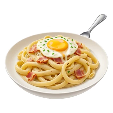 Pasta carbonara sticker
