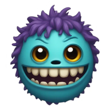 Herman Monster sticker