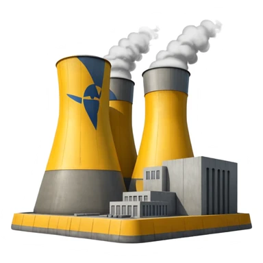 nuclear power plant sticker