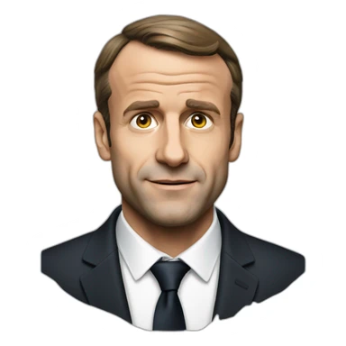 Macron tape migrant sticker
