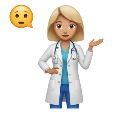 Doctor shaking her butt sticker