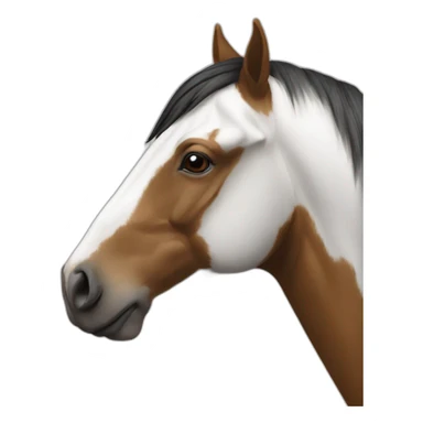 Caballo tobiano sticker