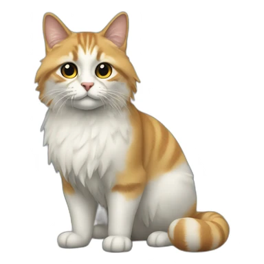 Montagne de chat sticker