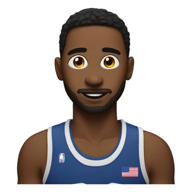 Me watching basketball  sticker