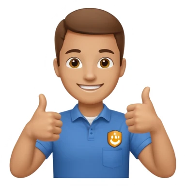 Employee branding emoji, promoting company in websites & linkedIn getting reviews sticker