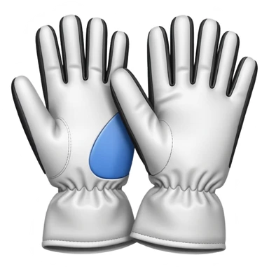 gloves: blancos sticker