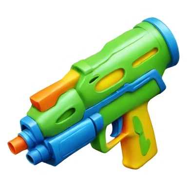 Water gun sticker