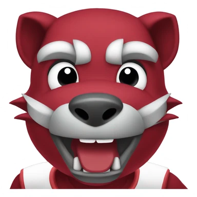 arkansas razorbacks mascot sticker