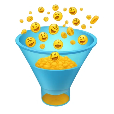 sales funnel sticker