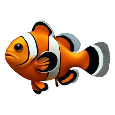 a clownfish sticker