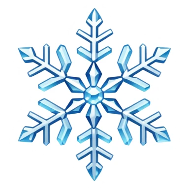 flocon de neige sticker