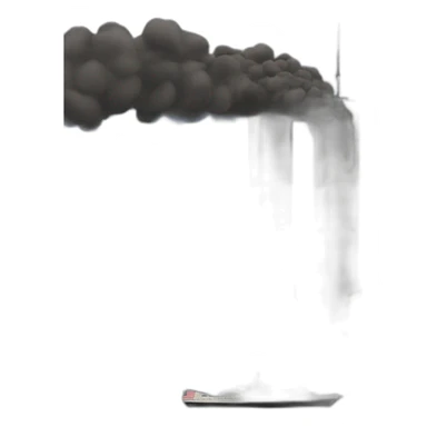 twin towers 9/11 sticker