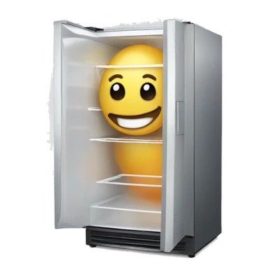 refrigerator laughs sticker