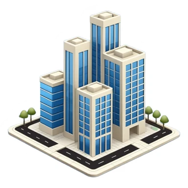 plan immeuble ingénieur sticker