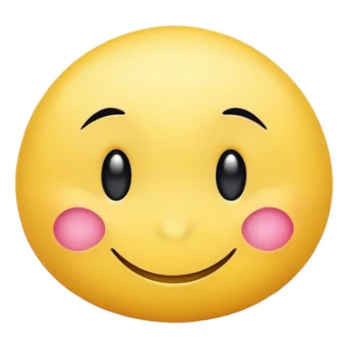 a smiley being shy sticker