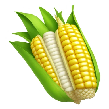 corn on the cob biting its own fingemails sticker