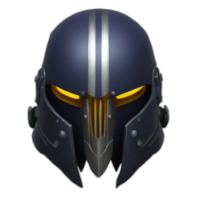 raven guard 40k beak helmet sticker
