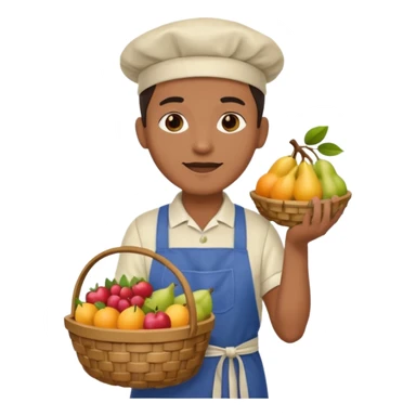 hombre vestido de vendedor  sticker