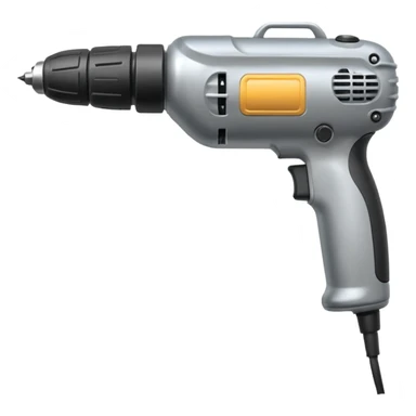 Electric drill sticker