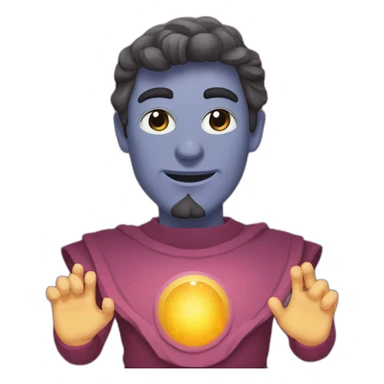 Manos en oracion sticker