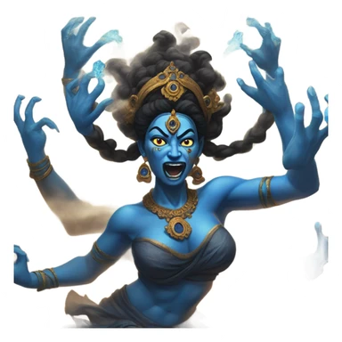 kali arising from ashes sticker