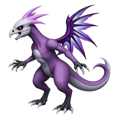 Duskull-Darkrai-Palkia-Fakémon-fusion (full body) sticker