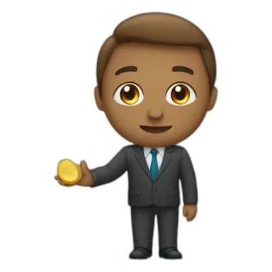 Humain qui fait doigt d’honneur sticker